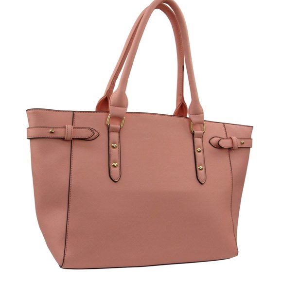 Side Buckle Tote Handbag - Picture 4 of 4